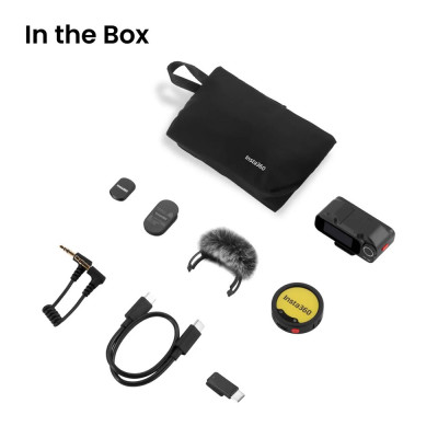 Мікрофонна радіосистема Insta360 Mic Pro (1TX+1RX) (6942590200788) Мікрофонна радіосистема Insta360 Mic Pro (1TX+1RX) (6942590200788)
