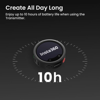 Мікрофонна радіосистема Insta360 Mic Pro (1TX+1RX) (6942590200788) Мікрофонна радіосистема Insta360 Mic Pro (1TX+1RX) (6942590200788)