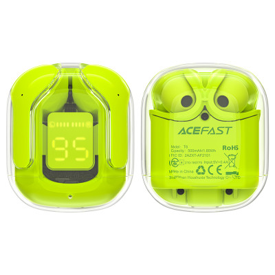 Бездротові навушники TWS ACEFAST T6 Youth Green (6974316281573) Бездротові навушники TWS ACEFAST T6 Youth Green (6974316281573)