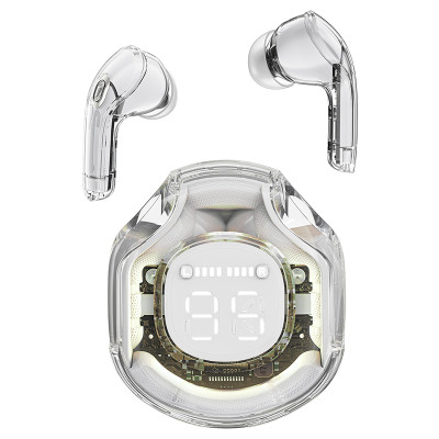 Бездротові навушники ACEFAST T8 Crystal color (2) bluetooth earbuds White Moon (6974316282228) Бездротові навушники ACEFAST T8 Crystal color (2) bluetooth earbuds White Moon (6974316282228)