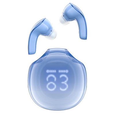Бездротові навушники ACEFAST T9 Crystal (Air) color bluetooth earbuds Glacier Blue (6974316282525) Бездротові навушники ACEFAST T9 Crystal (Air) color bluetooth earbuds Glacier Blue (6974316282525)