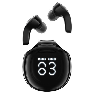 Бездротові навушники ACEFAST T9 Crystal (Air) color bluetooth earbuds Obsidian Black (6974316282570)
