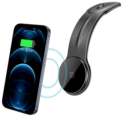 Автотримач для телефона з БЗП ACEFAST D21 Velcro in-car wireless charging holder Black (6974316282907) Автотримач для телефона з БЗП ACEFAST D21 Velcro in-car wireless charging holder Black (6974316282907)