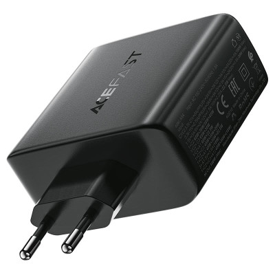 Мережевий зарядний пристрій ACEFAST A94 PD100W GaN (3*USB-C+USB-A) charger Black (6974316283133) Мережевий зарядний пристрій ACEFAST A94 PD100W GaN (3*USB-C+USB-A) charger Black (6974316283133)