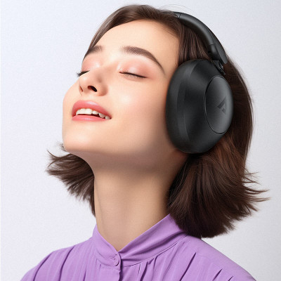 Бездротові накладні навушники ACEFAST H3 active noise canceling wireless headset Black (6974316283485)