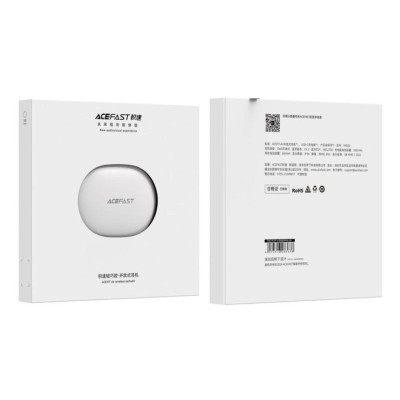 Бездротові навушники ACEFAST FA002 ACEFIT Air wireless earbuds White (6974316283638)