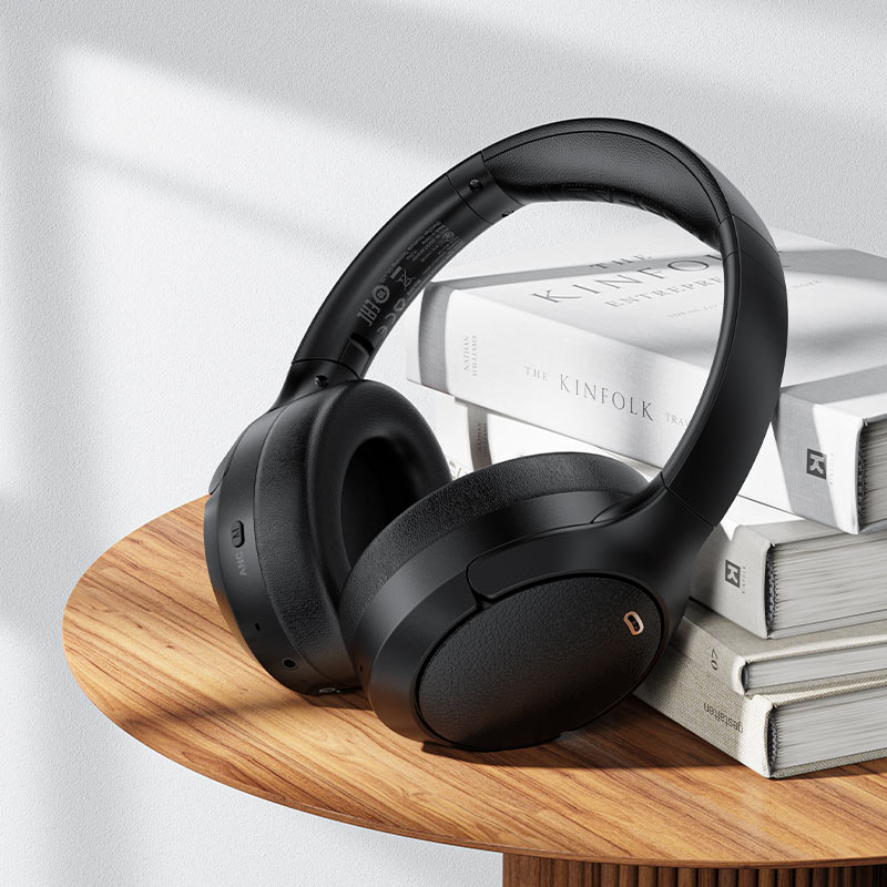 Бездротові накладні навушники ACEFAST H6 active noise reduction wireless headset Black (6974316283683)