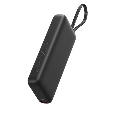 Зовнішній акумулятор ACEFAST M22 PD130W power bank with cable 20000mAh Black (6974316283904) Зовнішній акумулятор ACEFAST M22 PD130W power bank with cable 20000mAh Black (6974316283904)