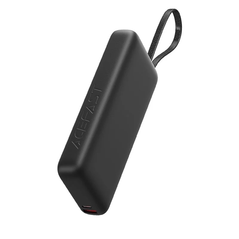 Зовнішній акумулятор ACEFAST M22 PD130W power bank with cable 20000mAh Black (6974316283904)