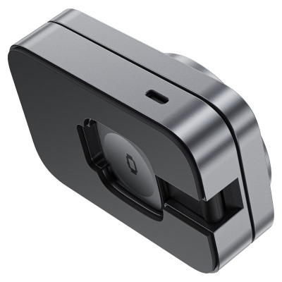 Бездротовий зарядний пристрій ACEFAST E22 Desktop 3-in-1 Wireless Charging holder Metal Gray (6974316284079)