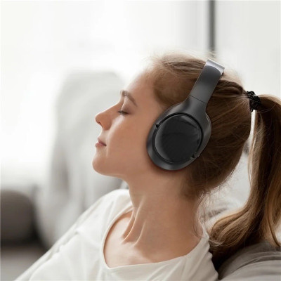 Бездротові накладні навушники ACEFAST H5 active noise cancelling wireless headset Black (6974316284277)