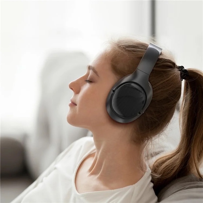 Бездротові накладні навушники ACEFAST H5 active noise cancelling wireless headset Black (6974316284277)