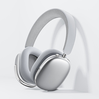 Бездротові накладні навушники ACEFAST H9 active noise cancelling wireless headset, ANC, Silver (6974316284383)