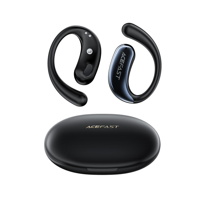 Бездротові навушники TWS ACEFAST FA005 ACEFIT SE, ENC, IPX4, Black (6974316284789)