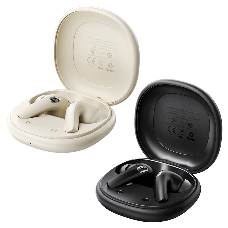 Бездротові навушники TWS ACEFAST W3, ANC+ENC, IPX4, Khaki (6974316284802)