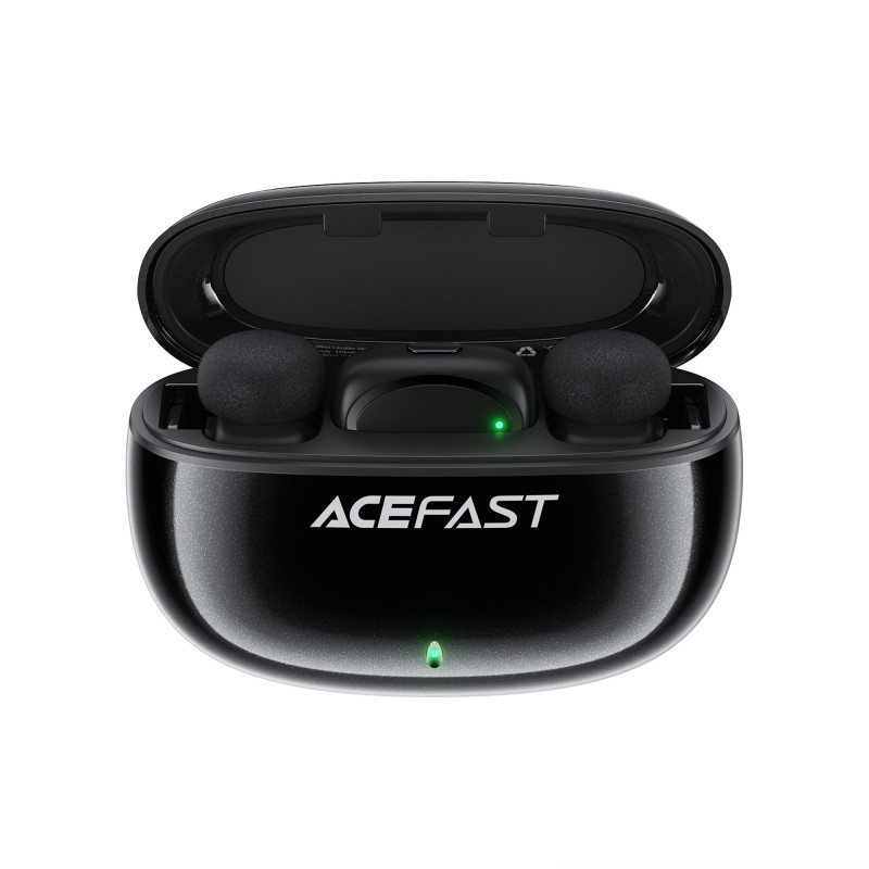 Бездротова мікрофонна система ACEFAST R2 dual-mic (Type-C) Black (6974316284901)