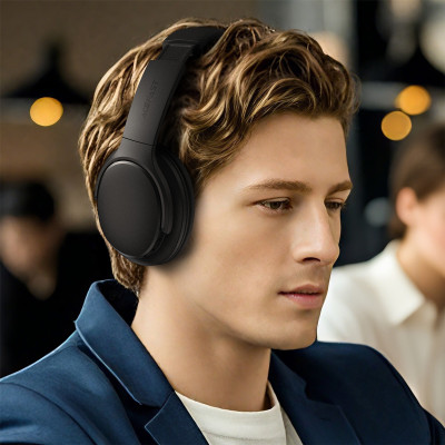 Бездротові накладні навушники ACEFAST H10 wireless headset Black (6974316284932) Бездротові накладні навушники ACEFAST H10 wireless headset Black (6974316284932)