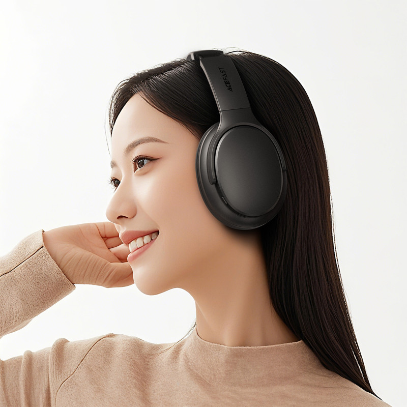 Бездротові накладні навушники ACEFAST H10 wireless headset Black (6974316284932)