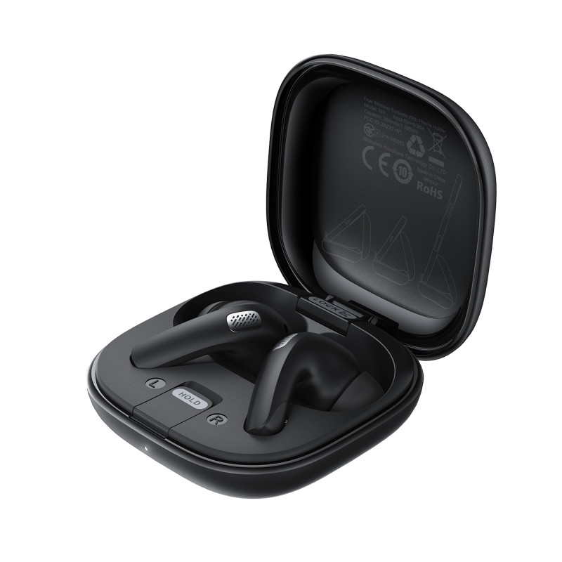 Бездротові навушники TWS ACEFAST W4, IPX4, Black (6974316285014)