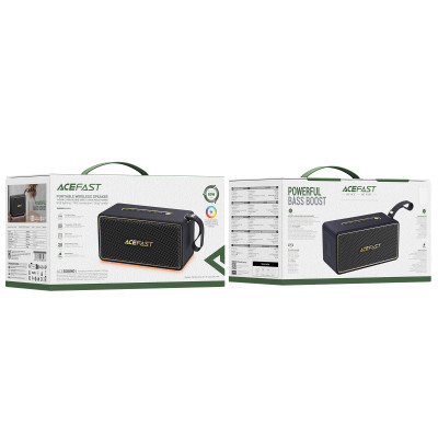 Портативна колонка ACEFAST K3 Max portable wireless speaker Black (6974316285038) Портативна колонка ACEFAST K3 Max portable wireless speaker Black (6974316285038)