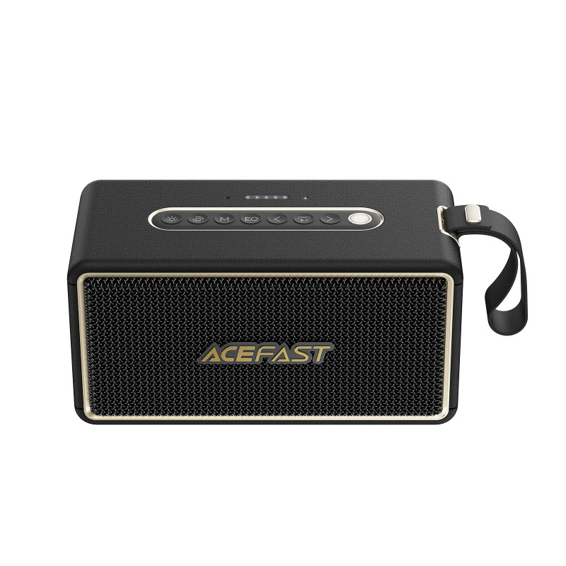 Портативна колонка ACEFAST K3 Max portable wireless speaker Black (6974316285038)