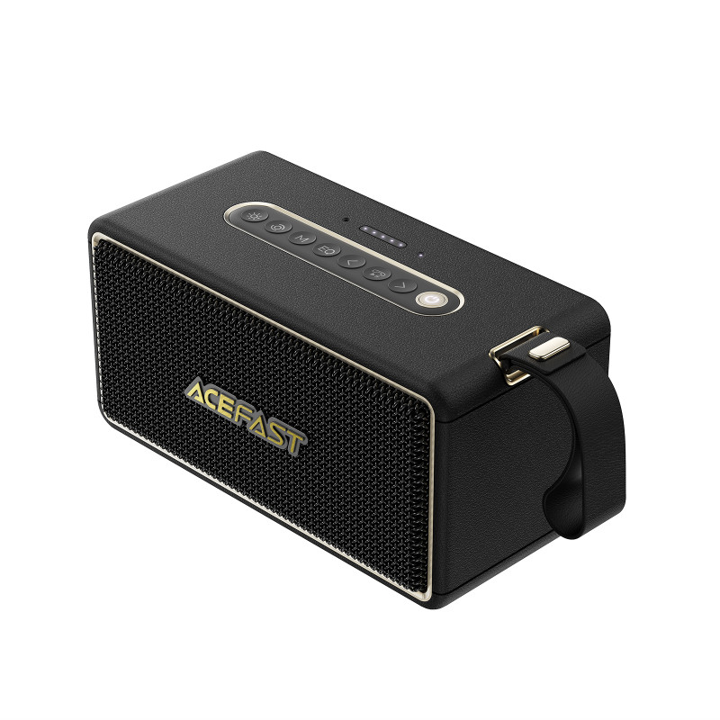 Портативна колонка ACEFAST K3 Max portable wireless speaker Black (6974316285038)