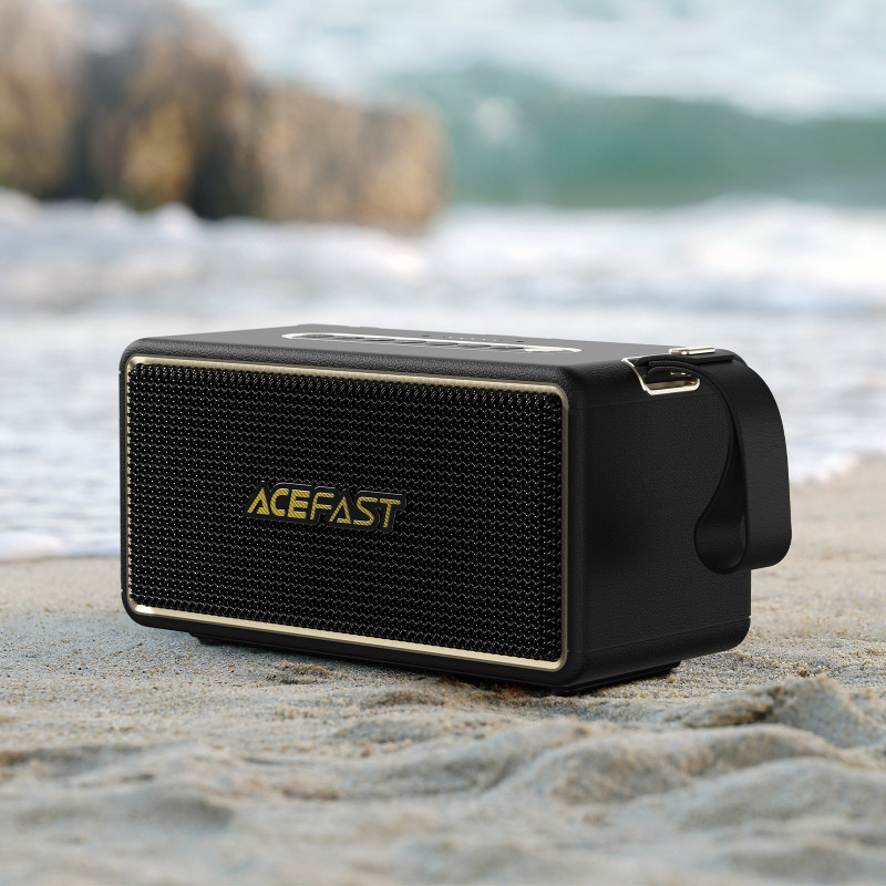 Портативна колонка ACEFAST K3 Max portable wireless speaker Black (6974316285038)