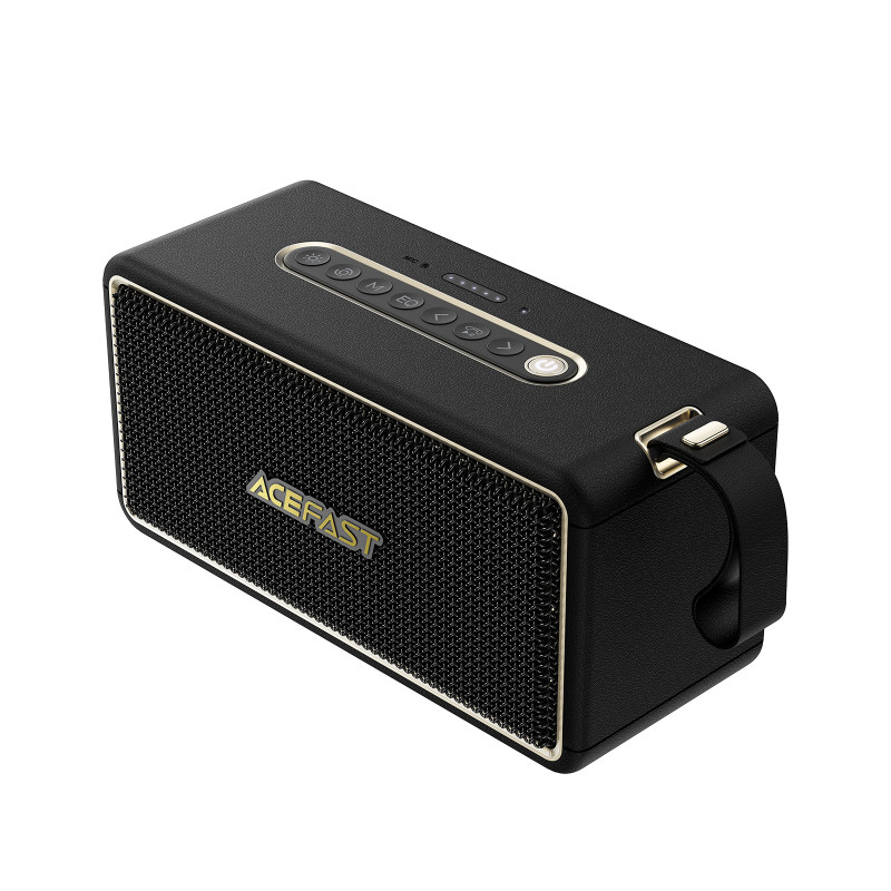 Портативна колонка ACEFAST K3 Ultra portable wireless speaker Black (6974316285106)