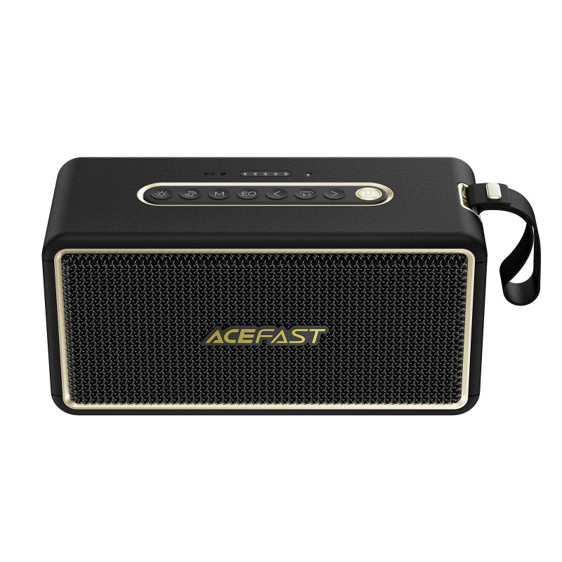 Портативна колонка ACEFAST K3 Ultra portable wireless speaker Black (6974316285106)