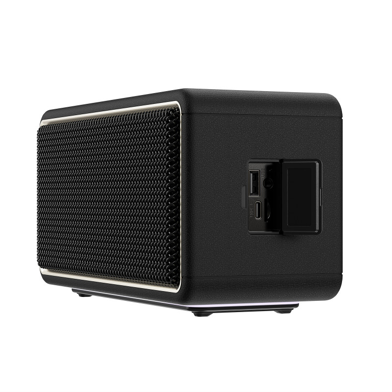 Портативна колонка ACEFAST K3 Ultra portable wireless speaker Black (6974316285106)