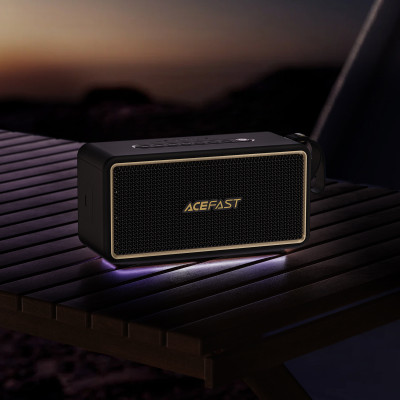 Портативна колонка ACEFAST K3 Ultra portable wireless speaker Black (6974316285106)