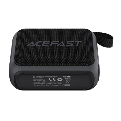 Портативна колонка ACEFAST K4 Go portable wireless speaker Black (6974316285113)