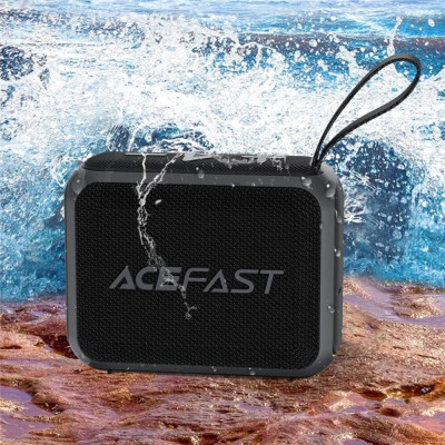 Портативна колонка ACEFAST K4 Go portable wireless speaker Black (6974316285113)