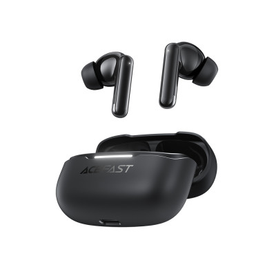 Бездротові навушники ACEFAST W5 hybrid noise reduction true wireless earbuds Black (6974316285373) Бездротові навушники ACEFAST W5 hybrid noise reduction true wireless earbuds Black (6974316285373)