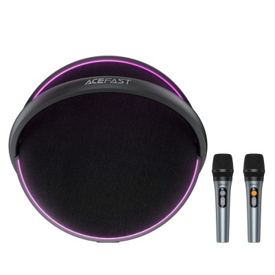 Портативна колонка ACEFAST K5 Max portable wireless speaker Black (6974316285670)