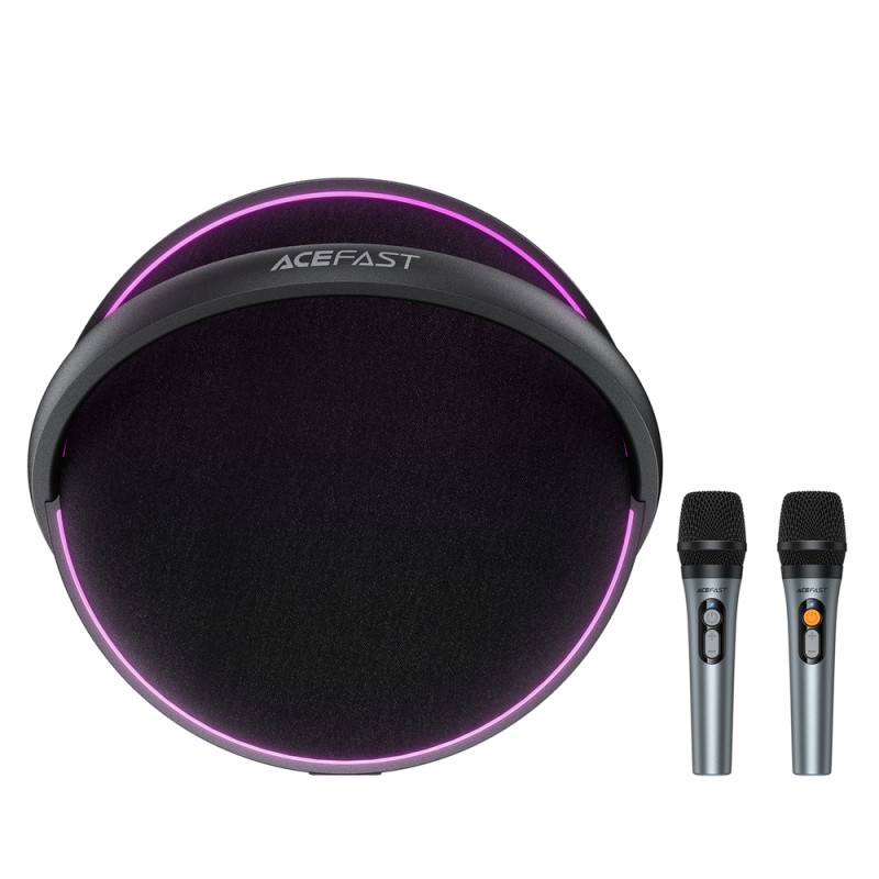 Портативна колонка ACEFAST K5 Max portable wireless speaker Black (6974316285670)