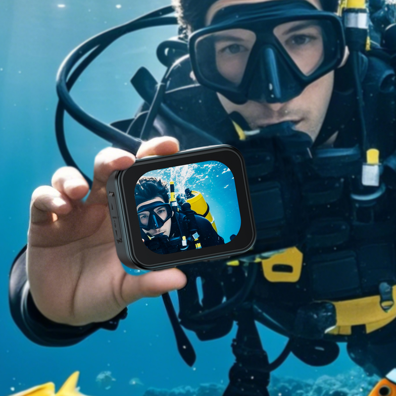 Екшн камера ACEFAST X1 4K Waterproof Action Camera Black (6974316285816)