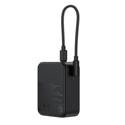 Зовнішній акумулятор ACEFAST M28-10000 22.5W fast charging power bank with cable Black (6974316285984) Зовнішній акумулятор ACEFAST M28-10000 22.5W fast charging power bank with cable Black (6974316285984)