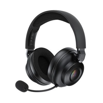 Навушники ігрові ACEFAST H15 gaming wireless headset Black (6974316286424)