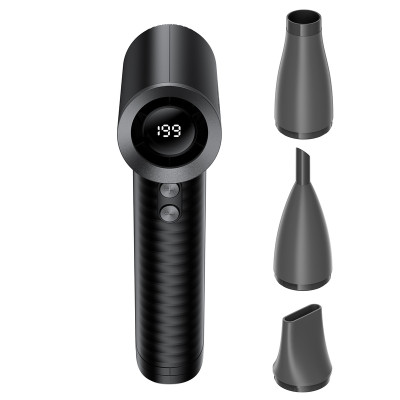 Вентилятор ACEFAST YF4 powerful handheld fan with digital display Black (6974316286677) Вентилятор ACEFAST YF4 powerful handheld fan with digital display Black (6974316286677)
