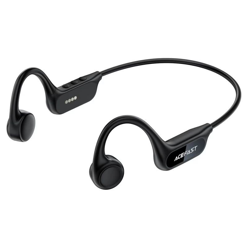 Бездротові спортивні навушники ACEFAST N10 bone conduction BT earphones, IP68, Black (6974316287018 )