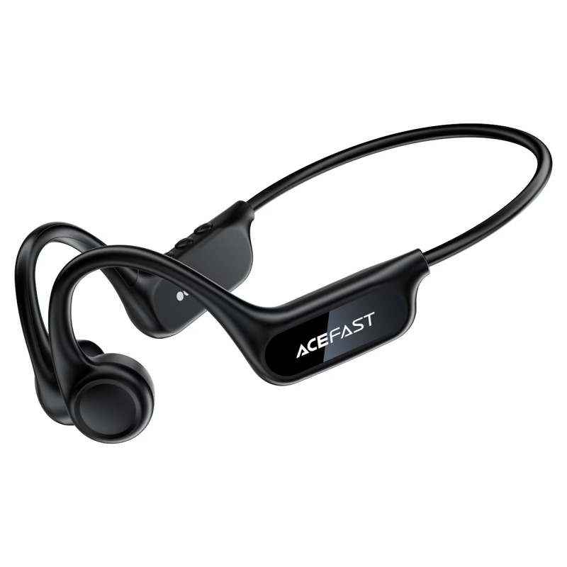 Бездротові спортивні навушники ACEFAST N10 bone conduction BT earphones, IP68, Black (6974316287018 )