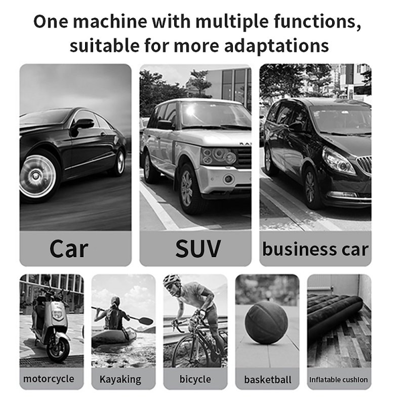 Автомобільний насос CHAROME T1 Smart Tyre Air Pump (6931474750211)