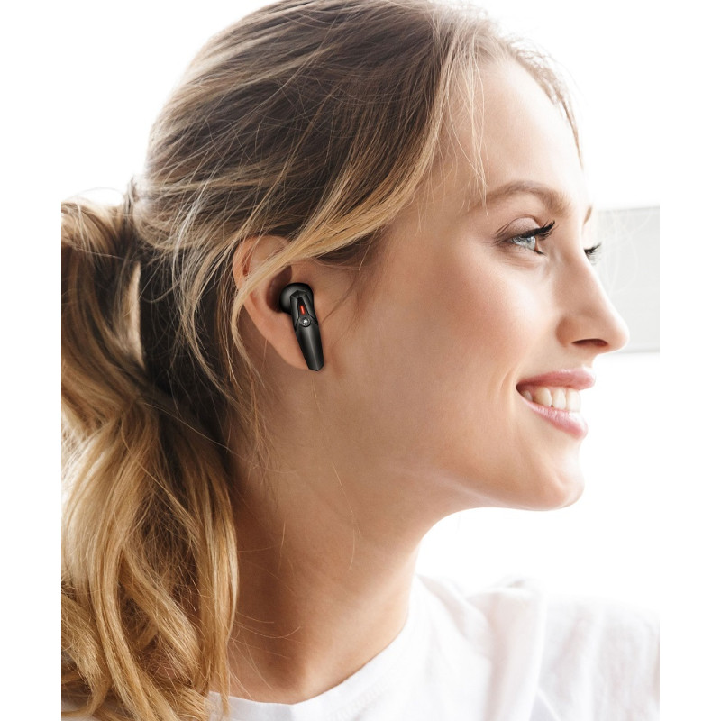 Бездротові навушники CHAROME A14 Musical Wings Wireless BT Headset Black (6974324910359)