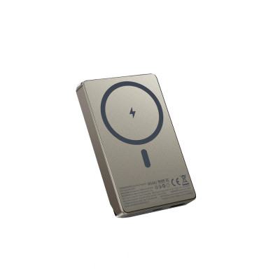 Зовнішній акумулятор WIWU Ultra-Thin Series Power Bank 10000mAh Wi-P020 (3C) Grey (6976975611630)