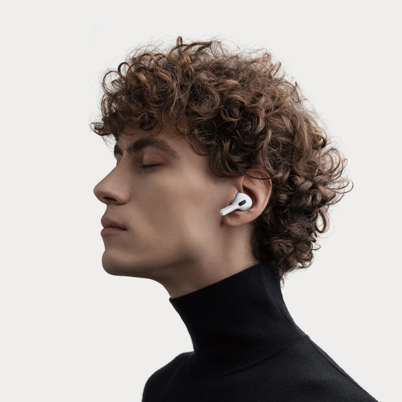 Бездротові навушники TWS WIWU Airbuds Pro 2, ENC+ANC, White (6976975614396)