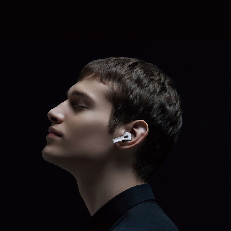 Бездротові навушники TWS WIWU Airbuds Pro 2, ENC+ANC, White (6976975614396)