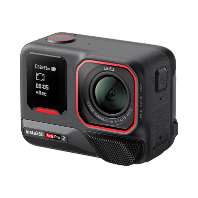 Екшн-камера Insta360 Ace Pro 2 Dual Battery Xplorer Bundle / Dark Gray (6977644763636) Екшн-камера Insta360 Ace Pro 2 Dual Battery Xplorer Bundle / Dark Gray (6977644763636)