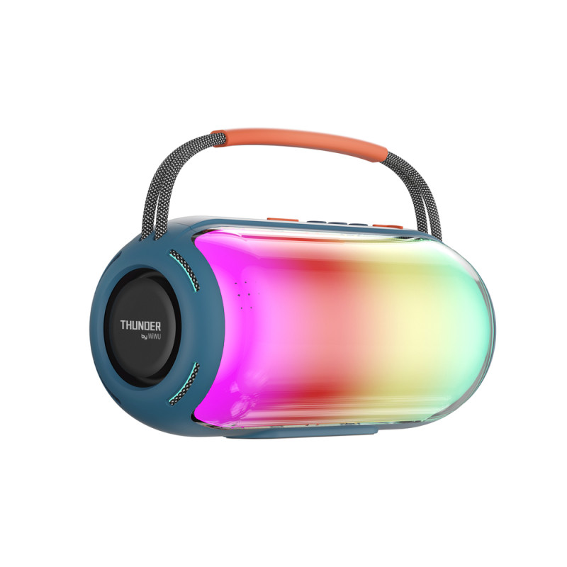 Портативна колонка WIWU Thunder wireless speaker H6 Blue (6977703650143)