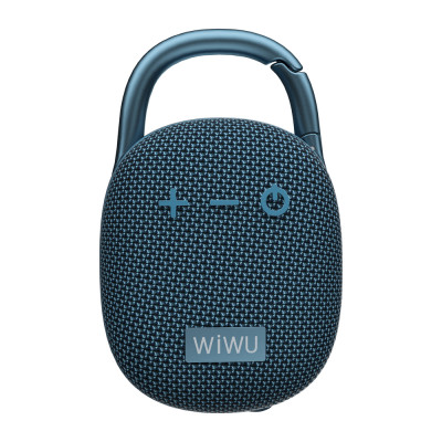 Портативна колонка WIWU H3 Clip Fun Portable Wireless Speaker Blue (6977703650716)